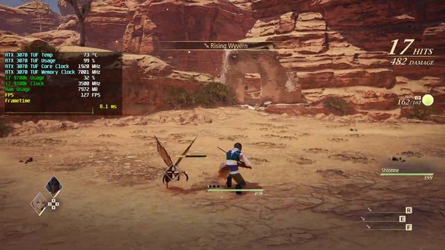 Tales Of Arise / RTX 3070 TUF, I7 9700k