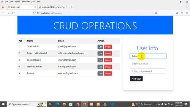 Inheritance, PHP CRUD Edit, Update | (SEIP Batch 11) смотреть онлайн