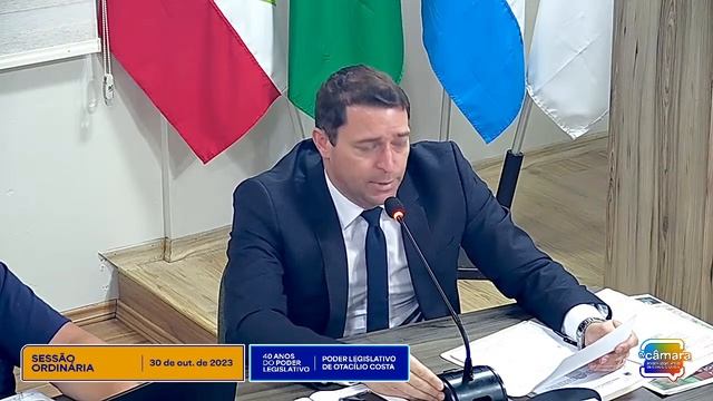 Sessão Ordinária do dia 30/10/2023 смотреть онлайн