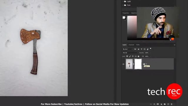 Layer Mask , How To Add Layer Mask in Adobe Photoshop 2020 Pashto смотреть онлайн