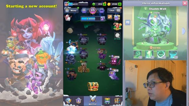Taptap Heroes - Starting a new account! смотреть онлайн