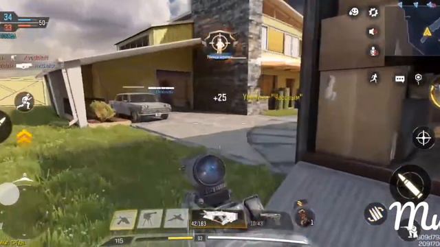 Call of duty Mobile. Начал бой со середины и моя команда проигрывала. Посмотрите что было дальше=) смотреть онлайн