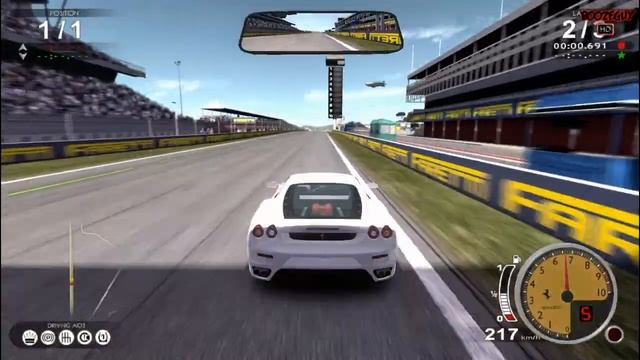 Test Drive Ferrari Legends PC Gameplay On GT540M (HD 720p) смотреть онлайн