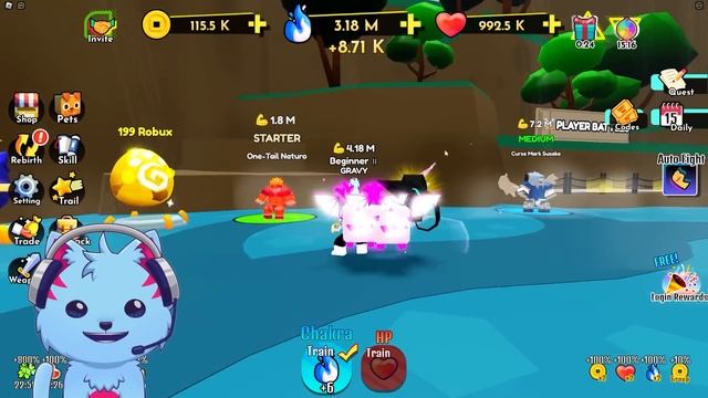 ROBLOX ANIME SKILL FIGHTING смотреть онлайн