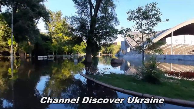 The pond of the city; Channel Discover Ukraine; Dnipro/Dnepr city; Lazar Globa Park смотреть онлайн