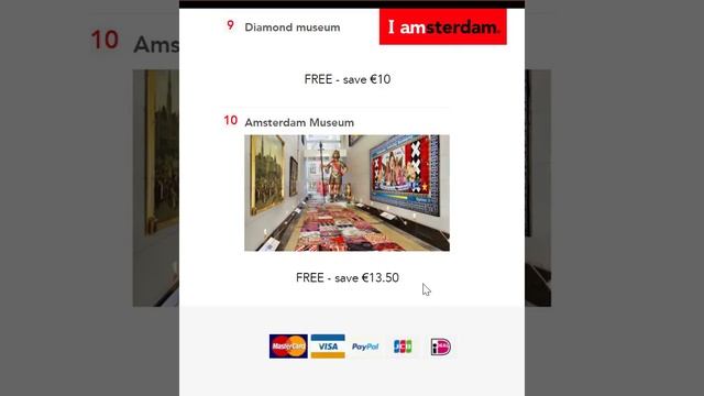 Top 10 Amsterdam Attractions FREE with the Iamsterdam City Card смотреть онлайн