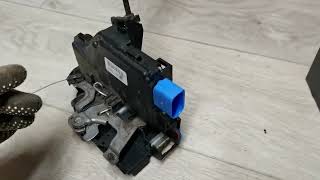 Skoda Octavia A5 ремонт замка двери переднего пассажира смотреть онлайн