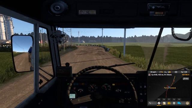 Euro truck simulator 2 1.49 Суровая Россия Забайкалье R 7 карта приват смотреть онлайн