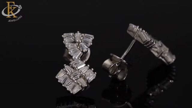 Buy Sterling Silver 925 Stud Earrings - FKJERNSL2948 Online At Best Price In Kuwait