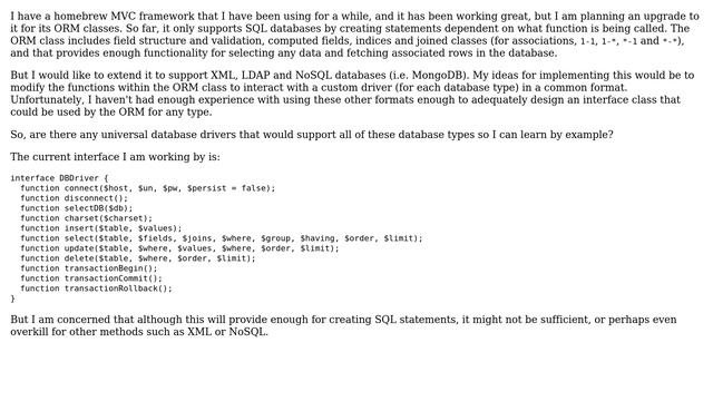 Software Engineering: Designing a universal database driver class смотреть онлайн