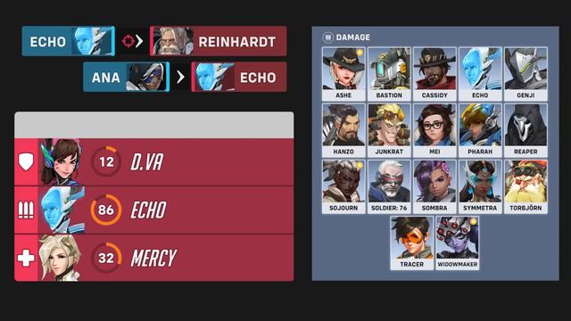 Echo was the only hero without a 2D Portrait смотреть онлайн