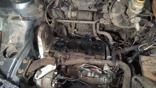 ЗАЗ-Сенс 1.3. Замена поршневых колец не снимая двигатель. смотреть онлайн