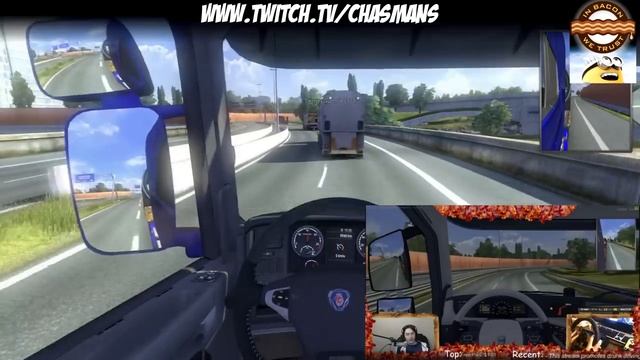 ETS 2 MP JL's going for his Drive-by Bacon Sandwich. смотреть онлайн