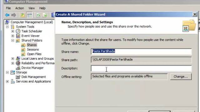 How to share Folders between Virtual Machine (Win Server 2008) and Host (Win 7) смотреть онлайн