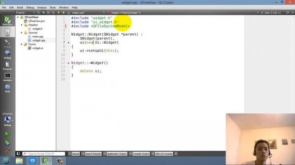 Tutorial Qt Creator - QTreeView