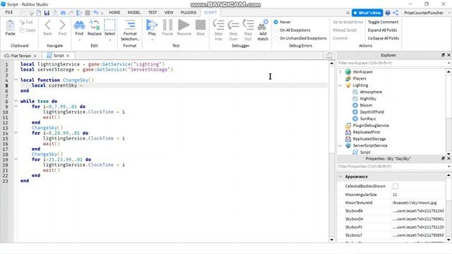 Use Skyboxes Inside Day & Night Cycle (Roblox Studio Tutorial for New Beginners Series) (N061) смотреть онлайн