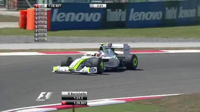 EN - F1 Qualifications Du Grand Prix De Turquie 2009 Partie 2