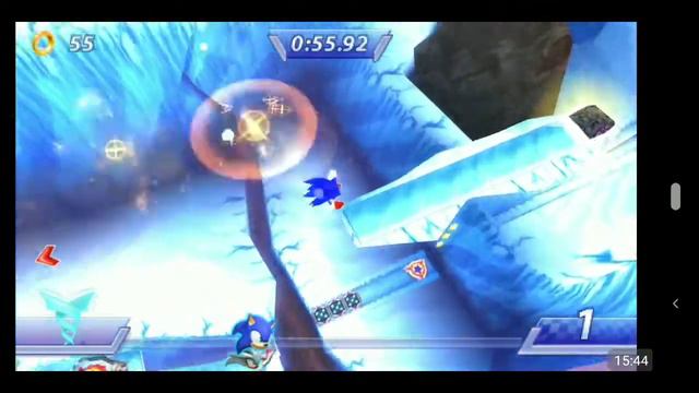 Sonic Rivals (PSP) | Прохождение #3 [Соник Vs Шэдоу, Метал Соник и Сильвер]