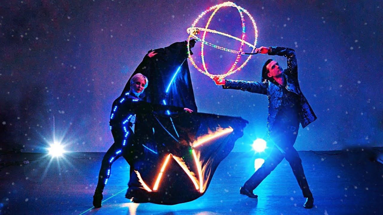 Светодиодное шоу от компании Шоу Яркие огни смотреть онлайн