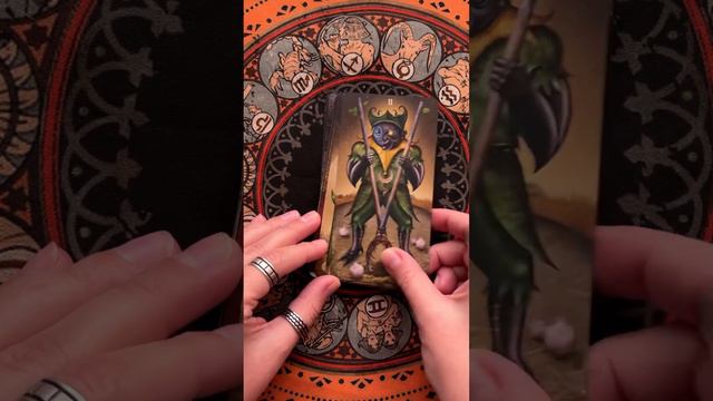 Deviant moon или таро Безумной Луны - вся колода за одну минуту смотреть онлайн