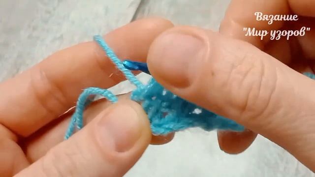 ?САМЫЙ ПРОСТОЙ ? УЗОР ТУНИССКИМ КРЮЧКОМ #tunisiancrochet #crochet смотреть онлайн