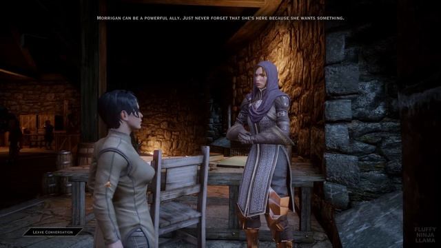 Dragon Age: Inquisition - Leliana about Morrigan joining the Inquisition (version w/o Kieran) смотреть онлайн