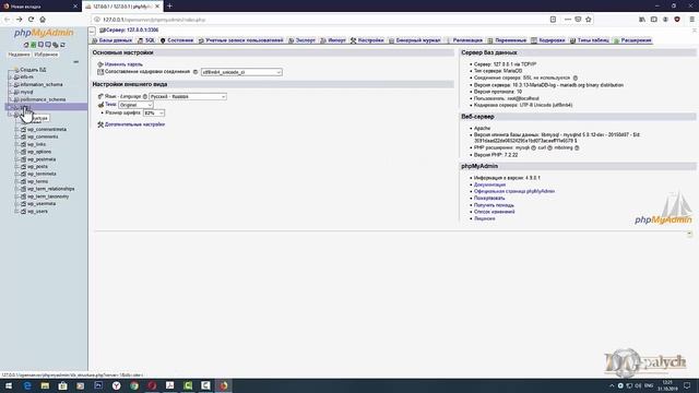 Перенос сайта WordPress с локального сервера на хостинг. Часть 1 смотреть онлайн