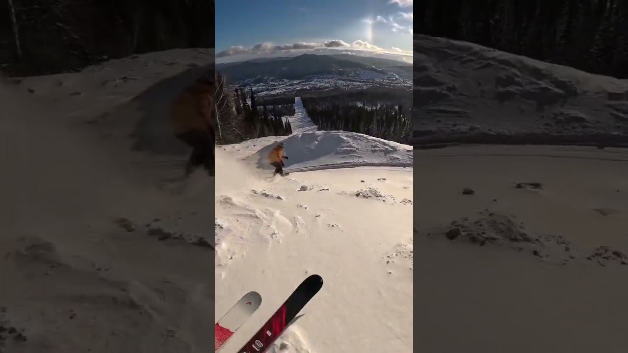 Где потренировать прыжки на фрирайде в Шерегеше? смотреть онлайн