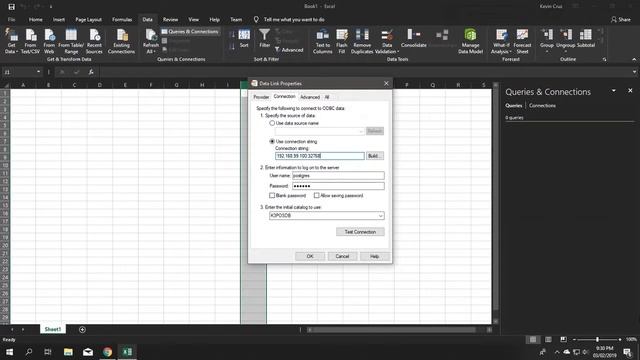 Excel Tutorial (Connect to Postgres Database) смотреть онлайн