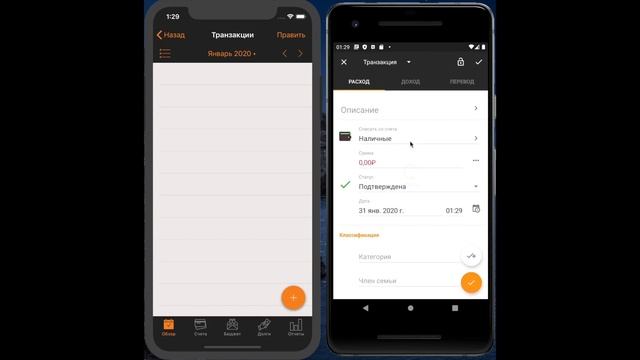 Автоматическая синхронизация в домашней бухгалтерии Alzex Finance смотреть онлайн