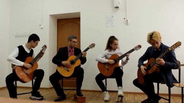 Ансамбль гитаристов Калейдоскоп "Dirge for the planet" смотреть онлайн