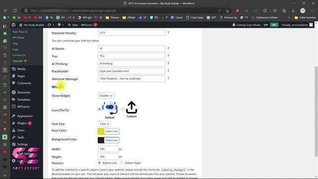 Make a Website like ChatGPT - ChatGPT integration in WordPress смотреть онлайн