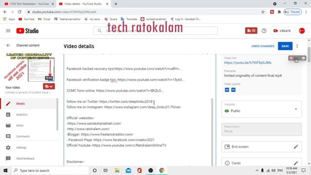 How To Get Views YouTube Video   | Title, Description And Tags  | Youtube SEO Tips  | Tech Ratokala