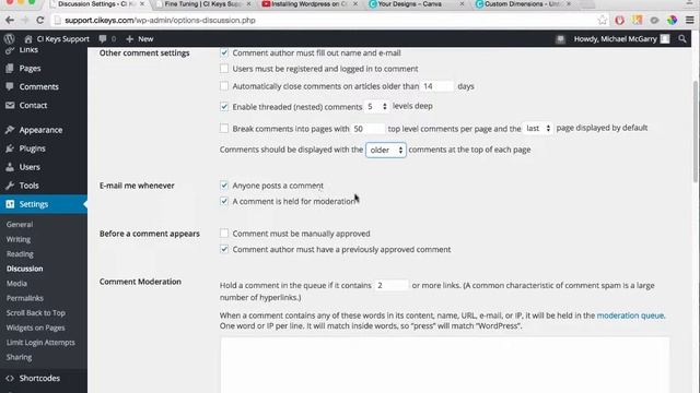 Adjusting Comments Approval in Wordpress смотреть онлайн