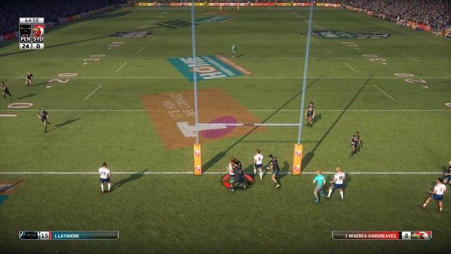 Rugby League Live 3 PC Gameplay - 2nd half смотреть онлайн