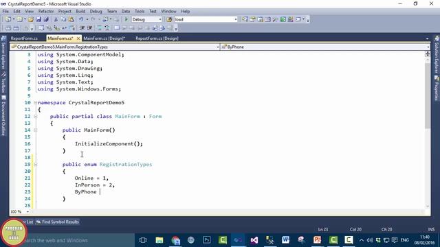 C# Crystal Report Tutorial In Urdu - How to use Stored Procedure with Parameters in Crystal Report смотреть онлайн