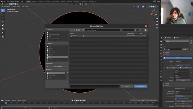 How to use BLENDER to paint on a sphere for fantasy maps! смотреть онлайн