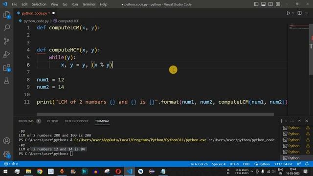 Python Program #28 - Find LCM using GCD in Python смотреть онлайн
