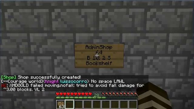 Minecraft Plugins: Chest Shop: AdminShop, Unlimited Goods Tutorial смотреть онлайн