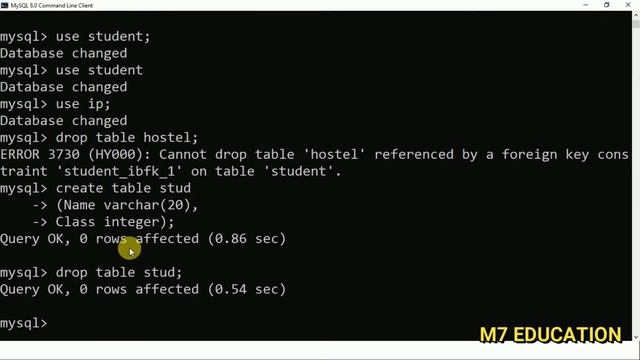 Various Commands In MYSQL Database Software Part :- 5. Mysql For Beginners in Hindi смотреть онлайн