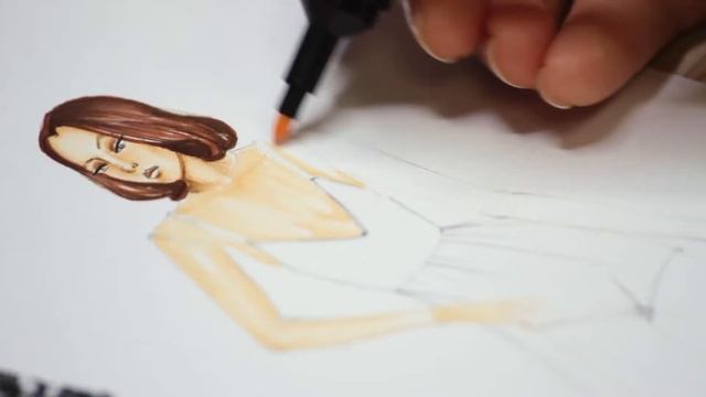 Lace Fabric Drawing and Lace Dress Design Online Fashion Design Course смотреть онлайн