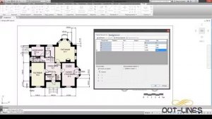 Каркасный дом в AutoCad Урок 3  «Создание сетки осей»