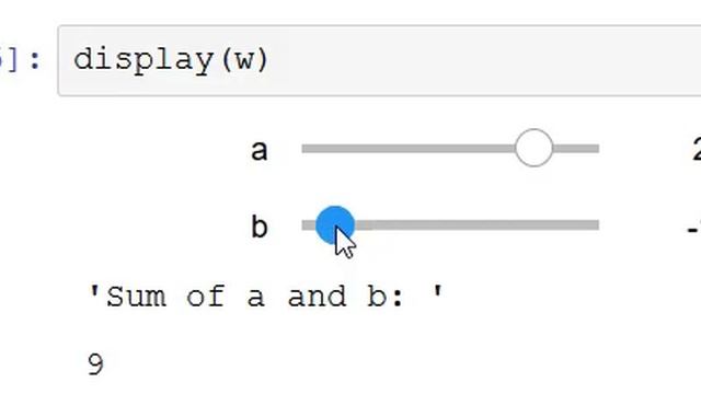 Jupyter ipywidget interactive control demo смотреть онлайн