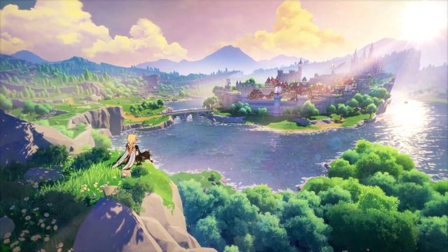 [G. Impact HD Wallpaper] The Wind and The Star Traveler: OST 004 - A Storm, A Spire, and A Sanctum смотреть онлайн