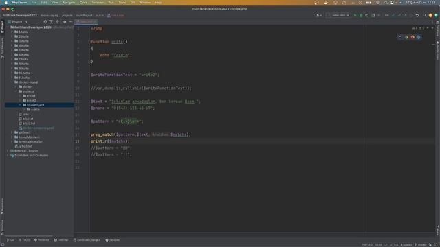 Temel PHP Dersleri: 19 - Is Callable - Regex - Pregmatch - Pregmatch All Kullanımı - Ders 128 смотреть онлайн