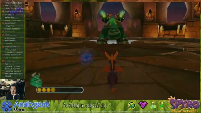 Spyro 2 - Reignited Trilogy #21 - Perchoir de Gulp 100% смотреть онлайн