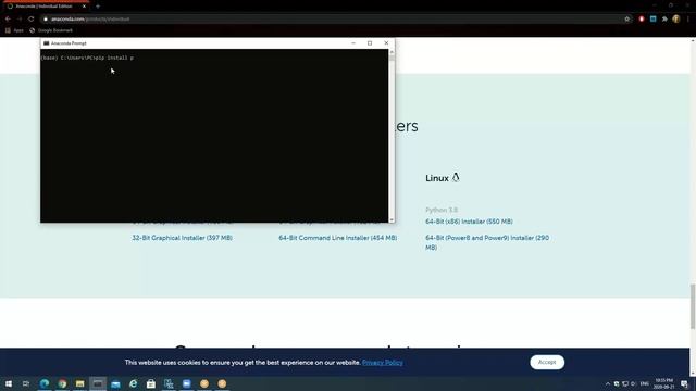 Setting up Python environment with Anaconda (Pygame Installation) смотреть онлайн
