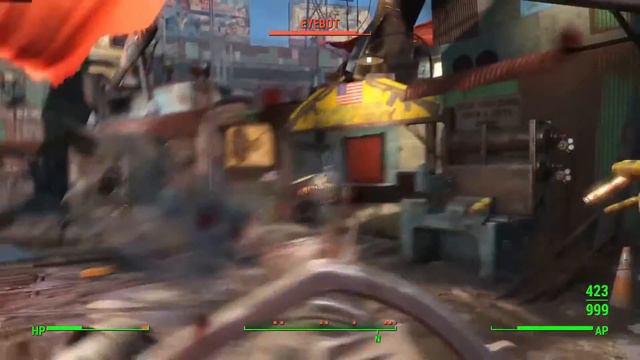 Fallout 4: Floating Minuteman, Glitches, Creepy Skeletons смотреть онлайн