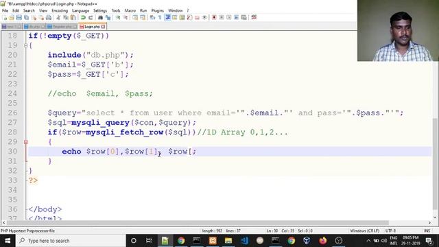 ? PHP Forms - Login Form | PHP Tutorial | PHP Course In Tamil | REST API | PHP In Postman Calling смотреть онлайн