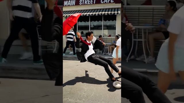 Street Performer Defies The Laws Of Physics In This Amazing Performance